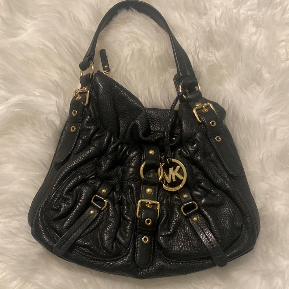 Michael Kors Black leather bag